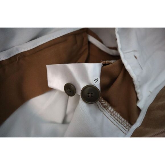 Everlane Uniform Men's Sz 30x28 Brown The Performance Chino Slim Fit Pants - Picture 5 of 10